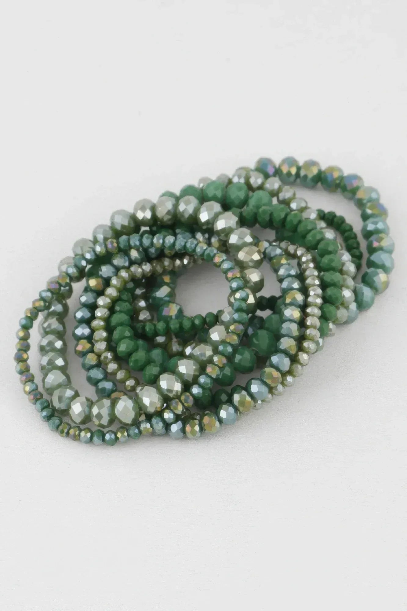 Multi Blaze Crystal Beaded Bracelet | Mixtshop LLC