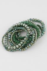 Multi Blaze Crystal Beaded Bracelet | Mixtshop LLC