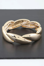 Shiny Overlapping Leaves Bracelet | Mixtshop LLC