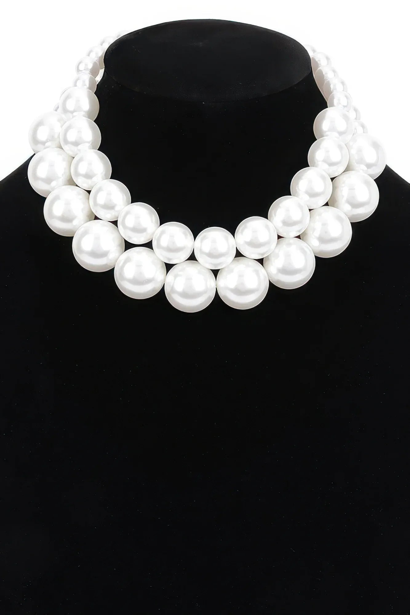 Faux Pearl Multi Necklace | Mixtshop LLC Main image