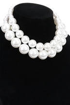 Faux Pearl Multi Necklace | Mixtshop LLC