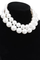 Faux Pearl Multi Necklace | Mixtshop LLC