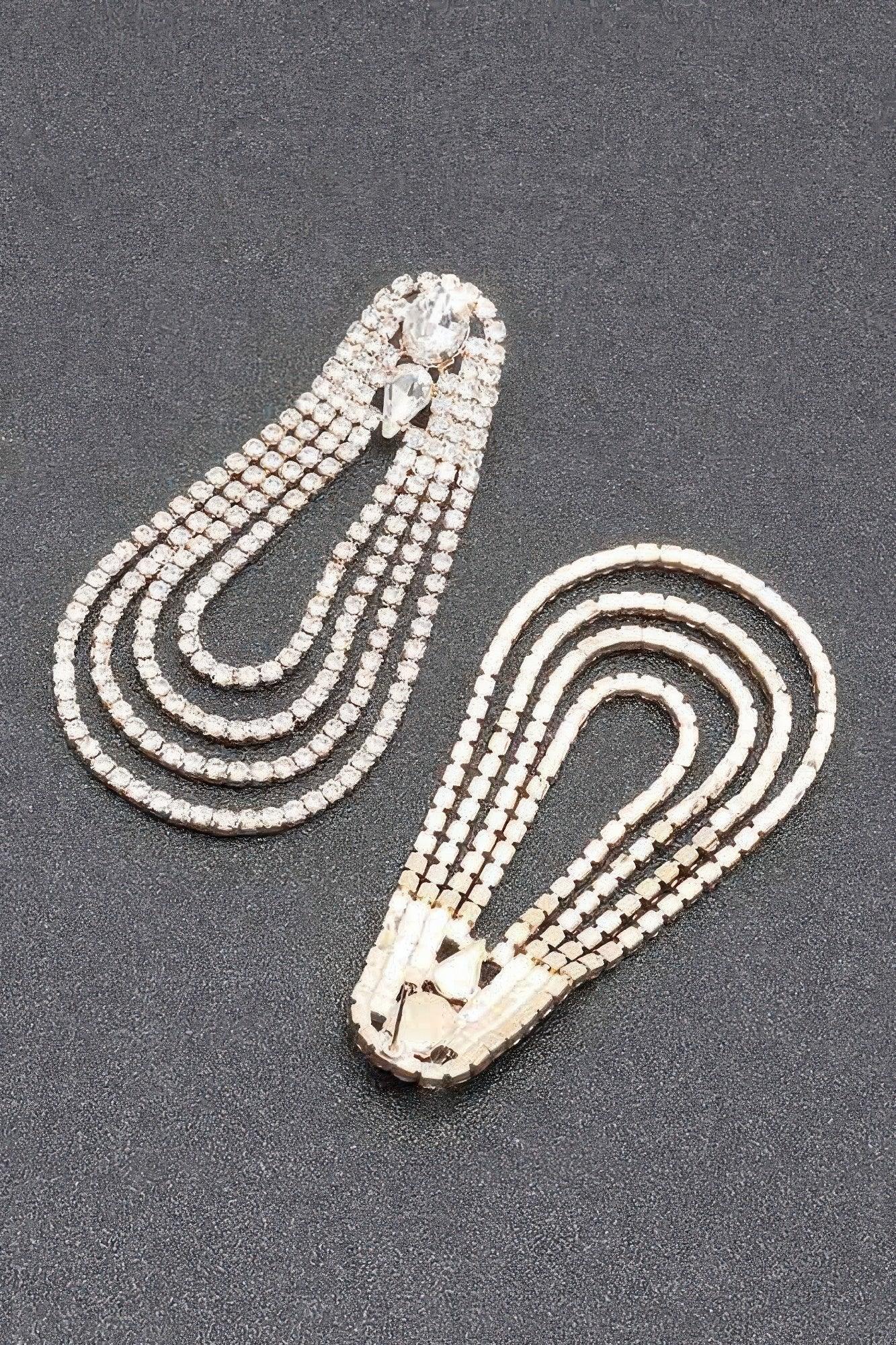 Rhinestone Earring Secondary image