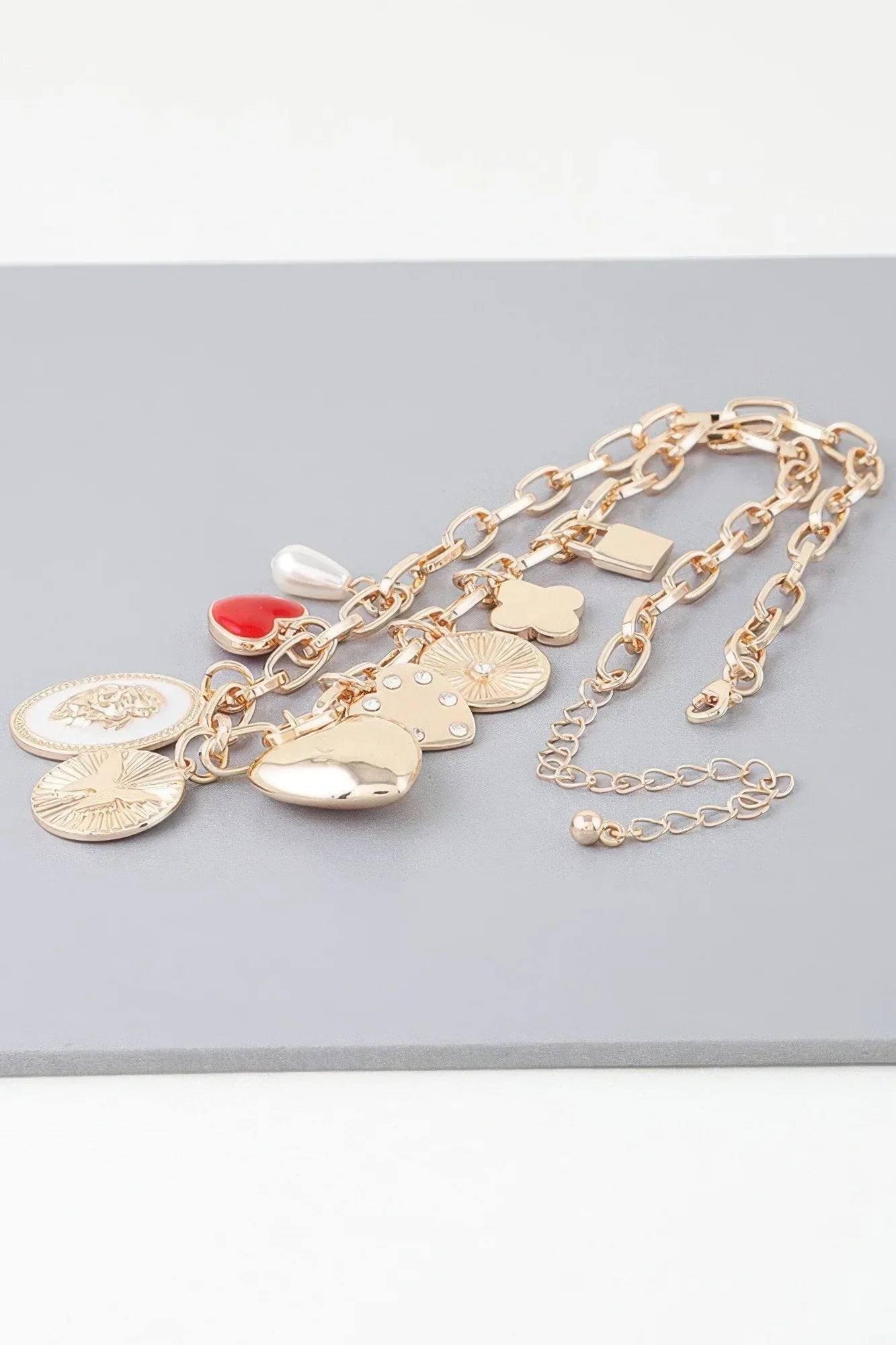 Multiple Dainty Charm Necklace | Mixtshop LLC
