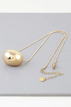 Grooved Pendant Necklace | Mixtshop LLC