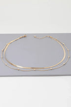 Two Layer Beaded Necklace | Mixtshop LLC