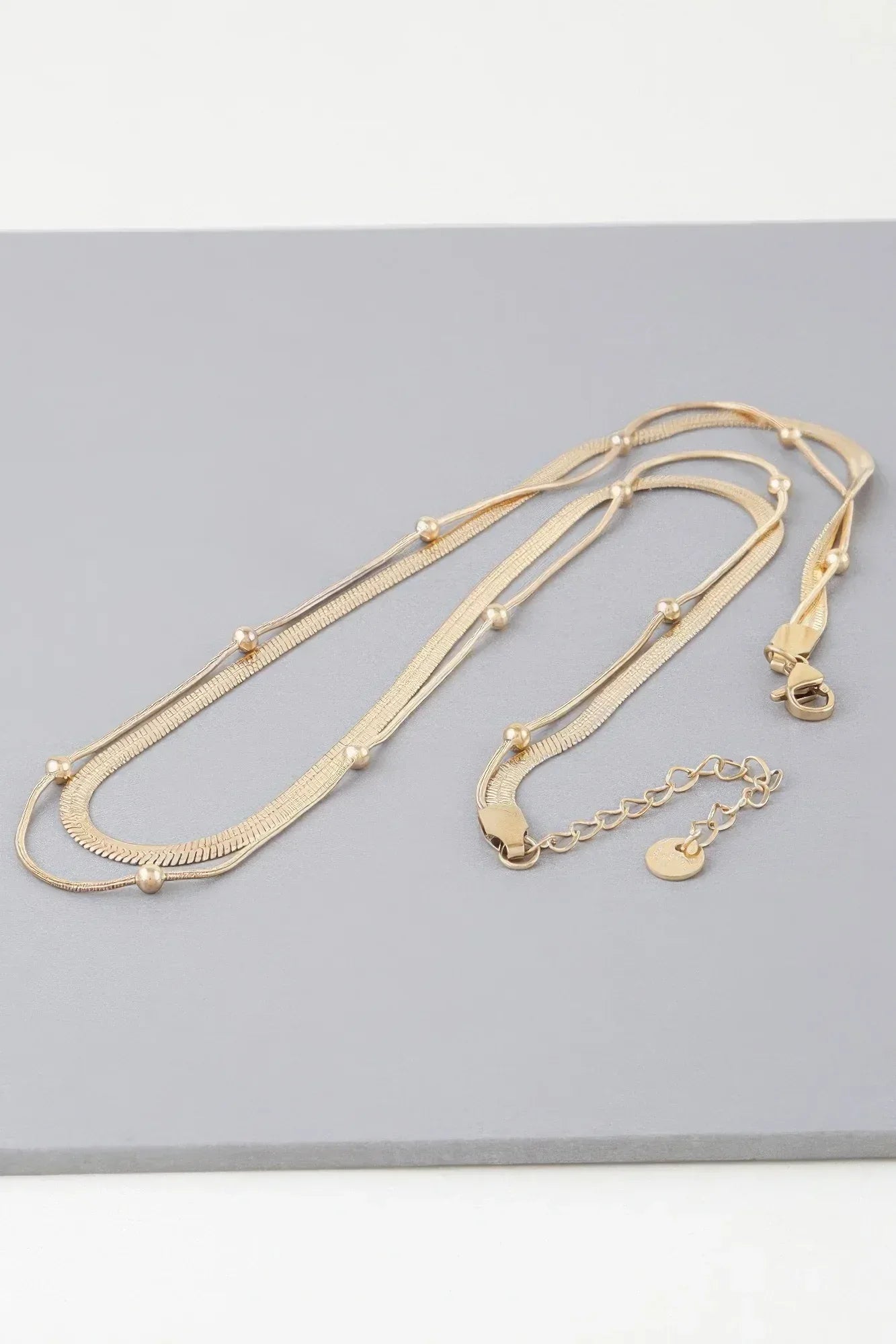 Two Layer Beaded Necklace | Mixtshop LLC