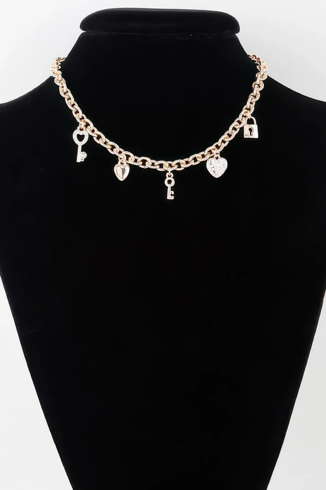 Heart Locker Charm Necklace | Mixtshop LLC Main image