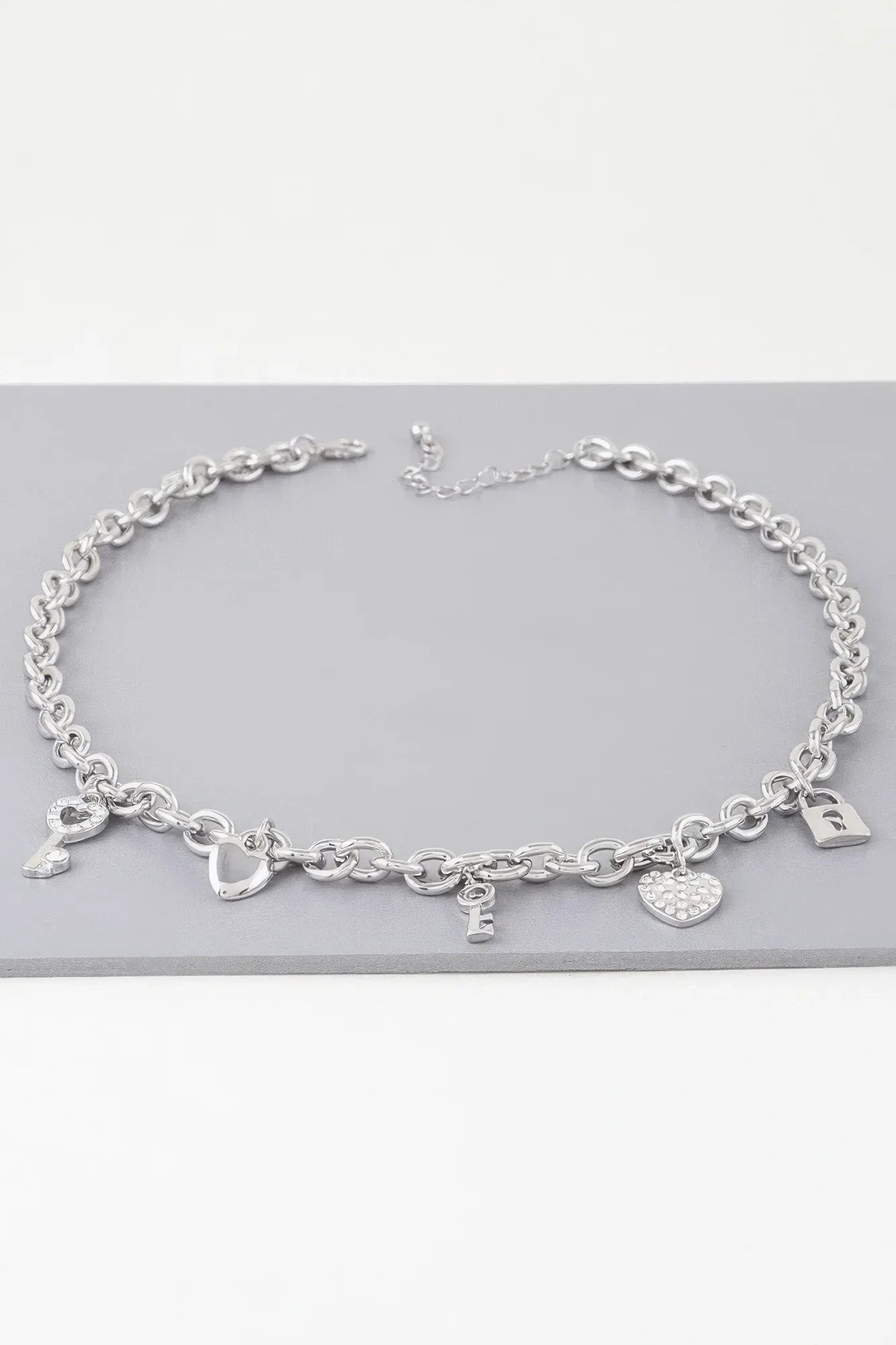 Heart Locker Charm Necklace | Mixtshop LLC