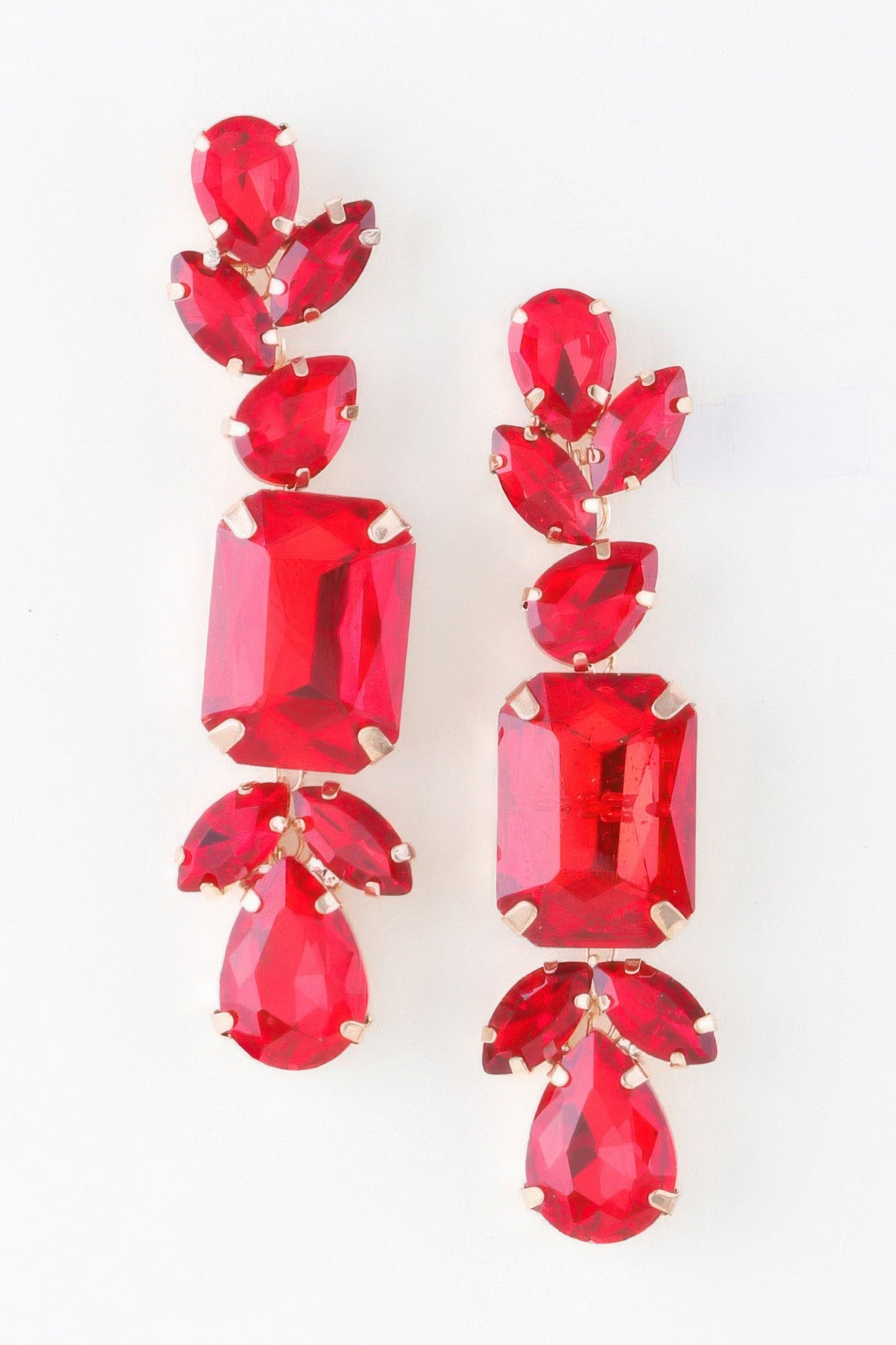 Rhinestone Dangle Drop Earrings | Mixtshop LLC