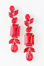 Rhinestone Dangle Drop Earrings | Mixtshop LLC