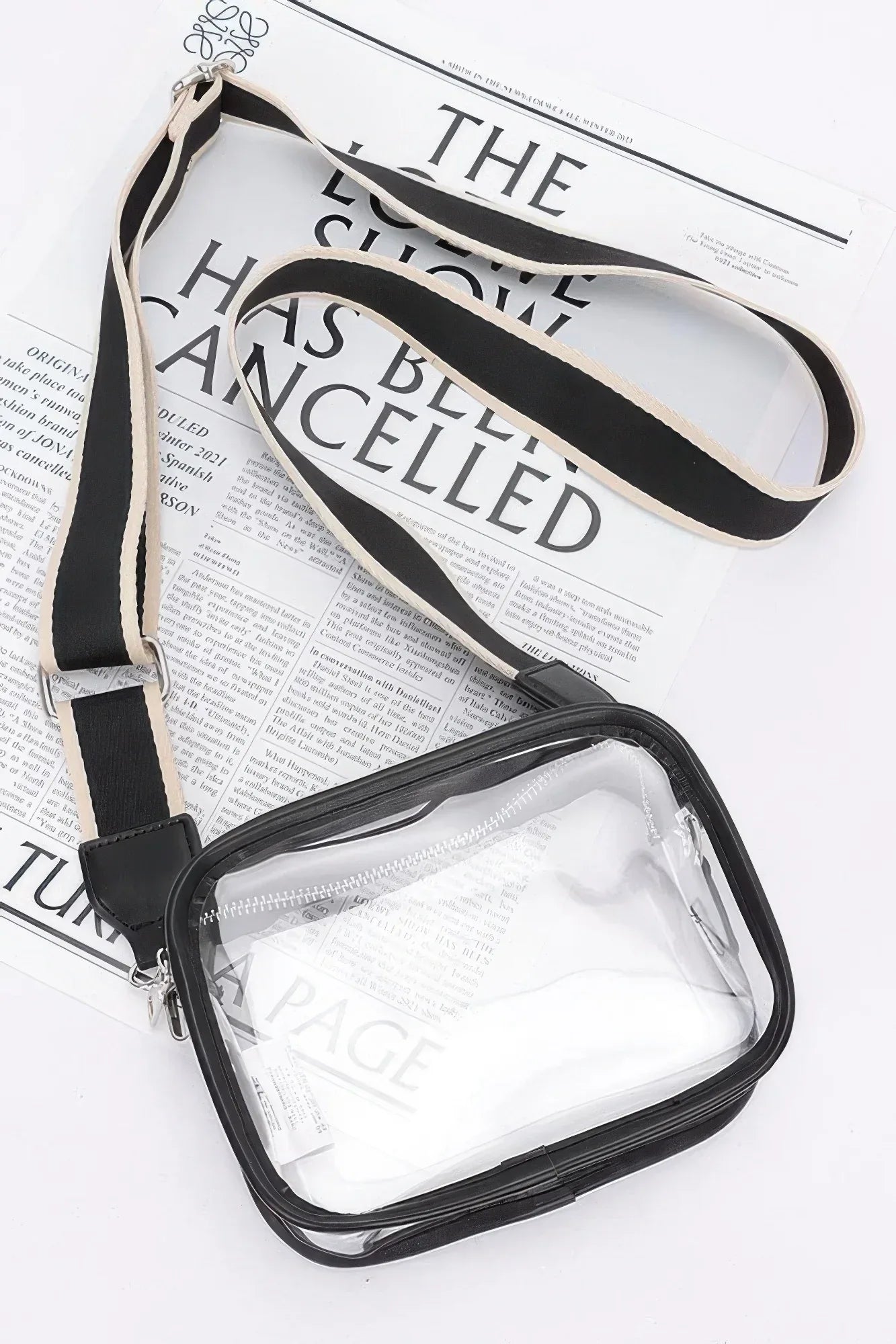 Transparent Camera Bag W/ Wide Strap Secondary image