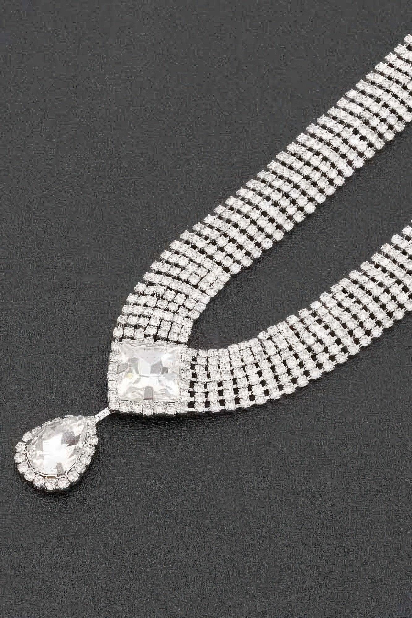 Rhinestone Necklace Set | Mixtshop LLC