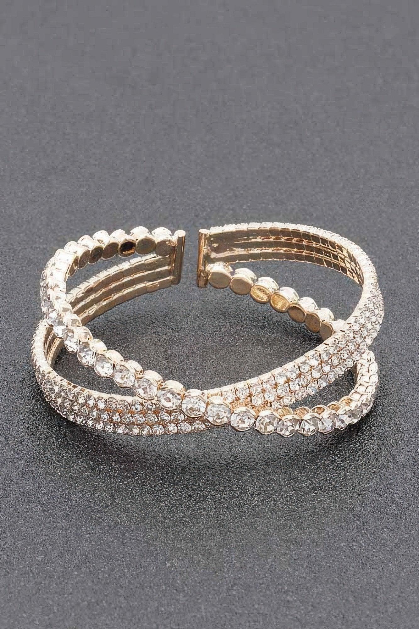 Rhinestone Bracelet | Mixtshop LLC Main image