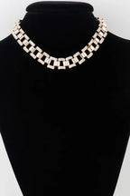 Jeweled Box Chain Necklacee | Mixtshop LLC