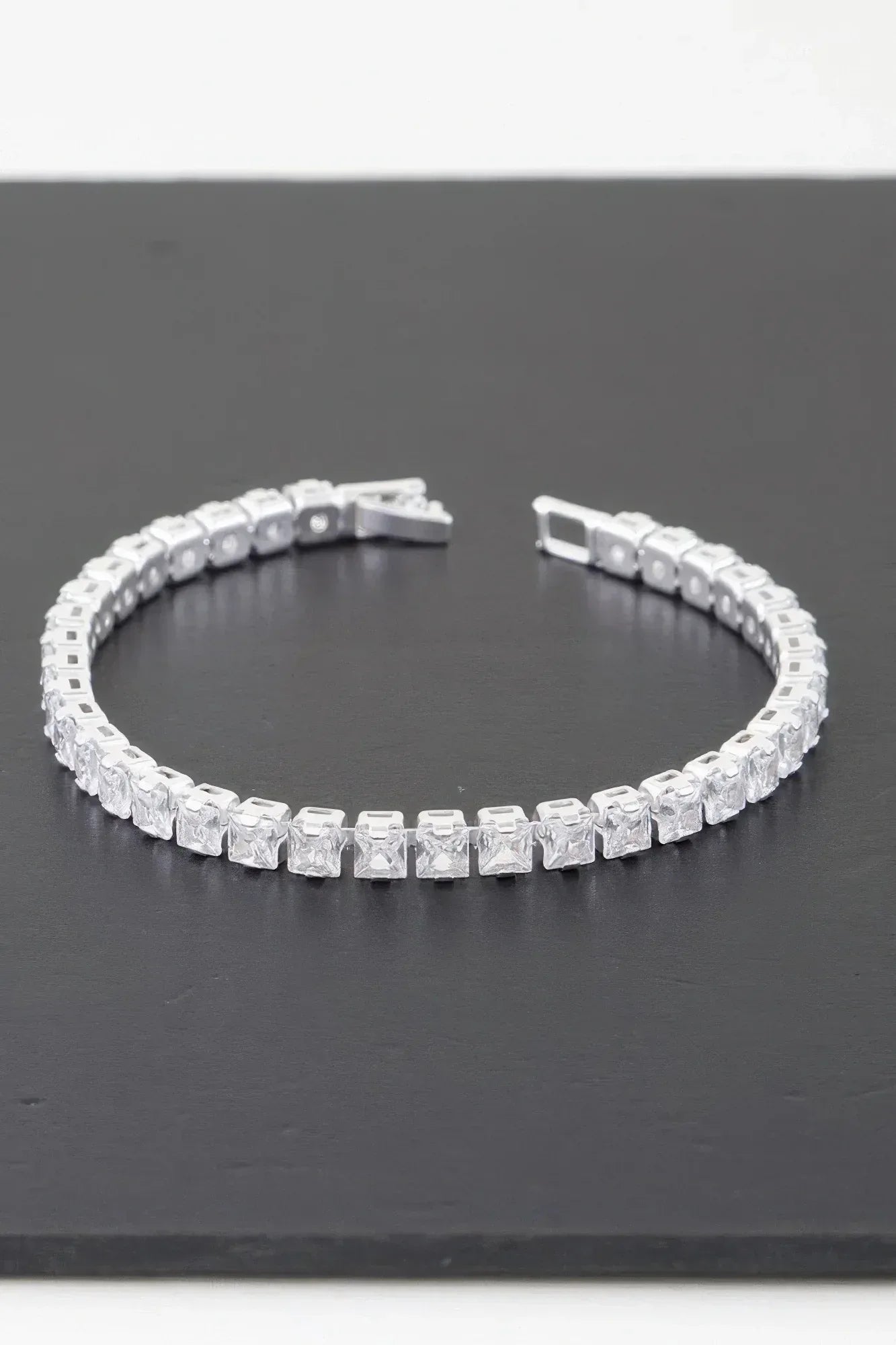Minimal Cubic Zirconia Bracelet | Mixtshop LLC