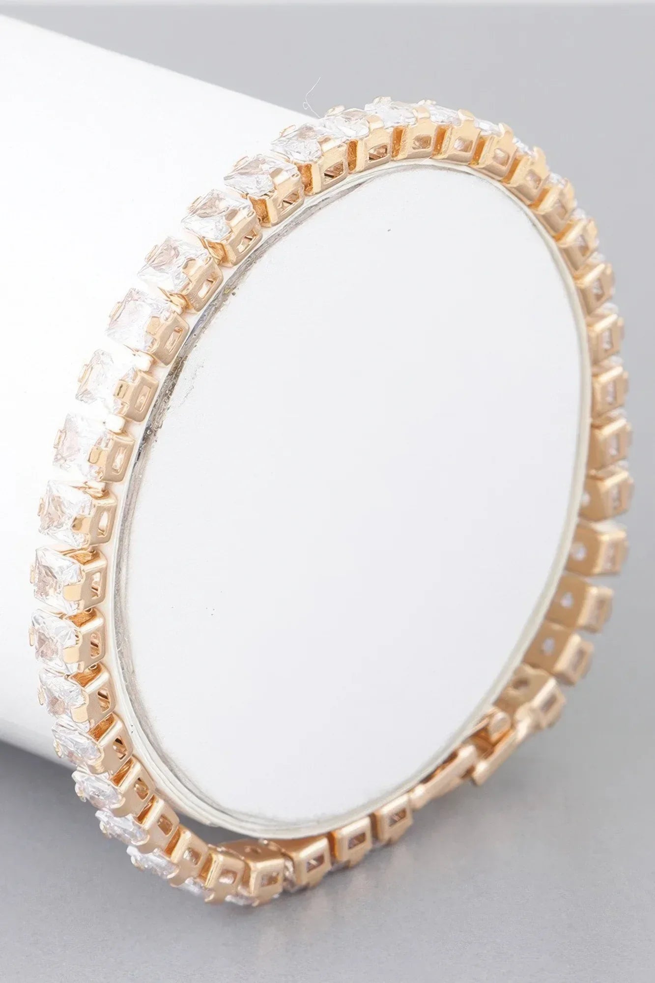 Minimal Cubic Zirconia Bracelet | Mixtshop LLC
