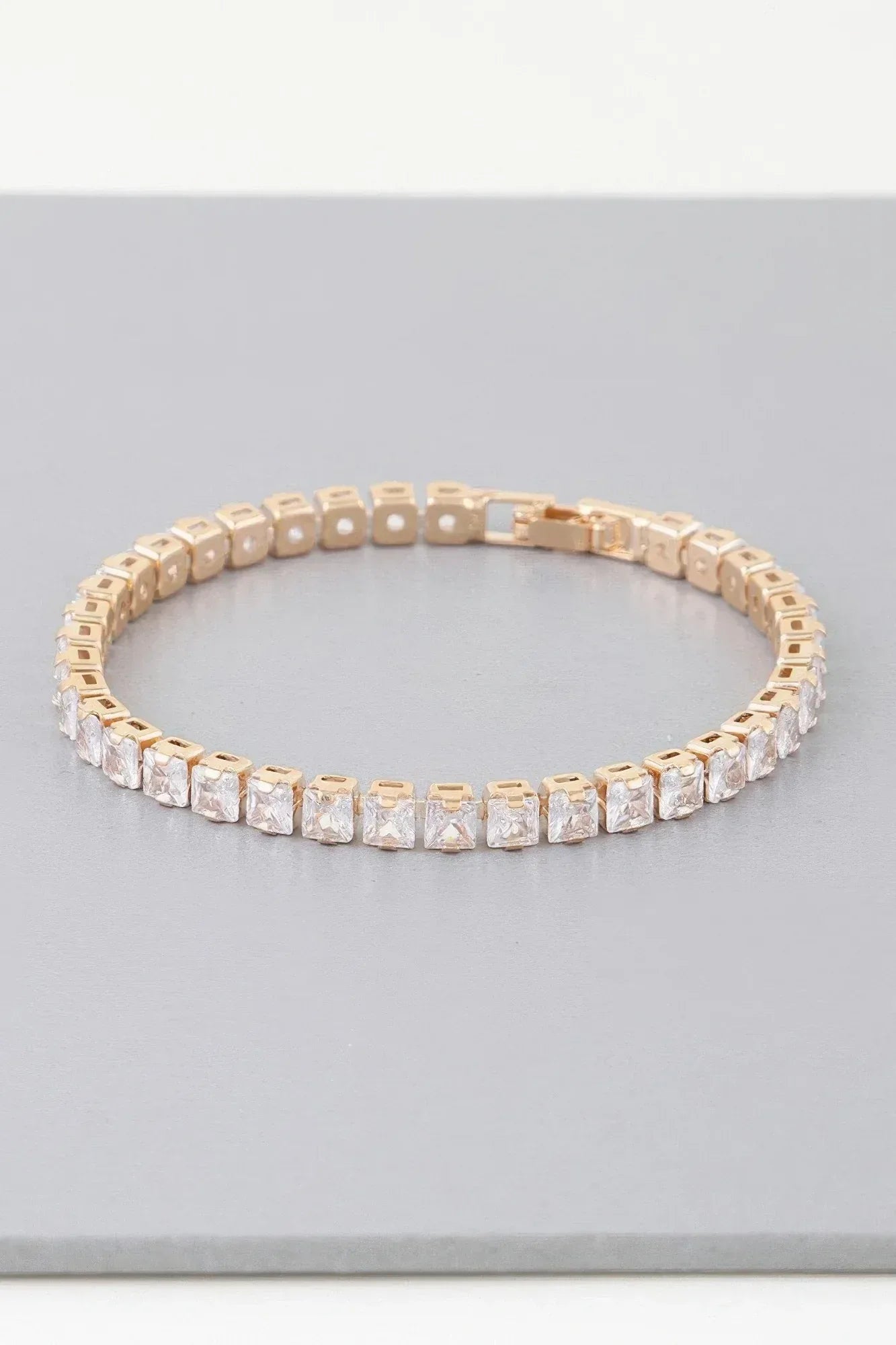 Minimal Cubic Zirconia Bracelet | Mixtshop LLC