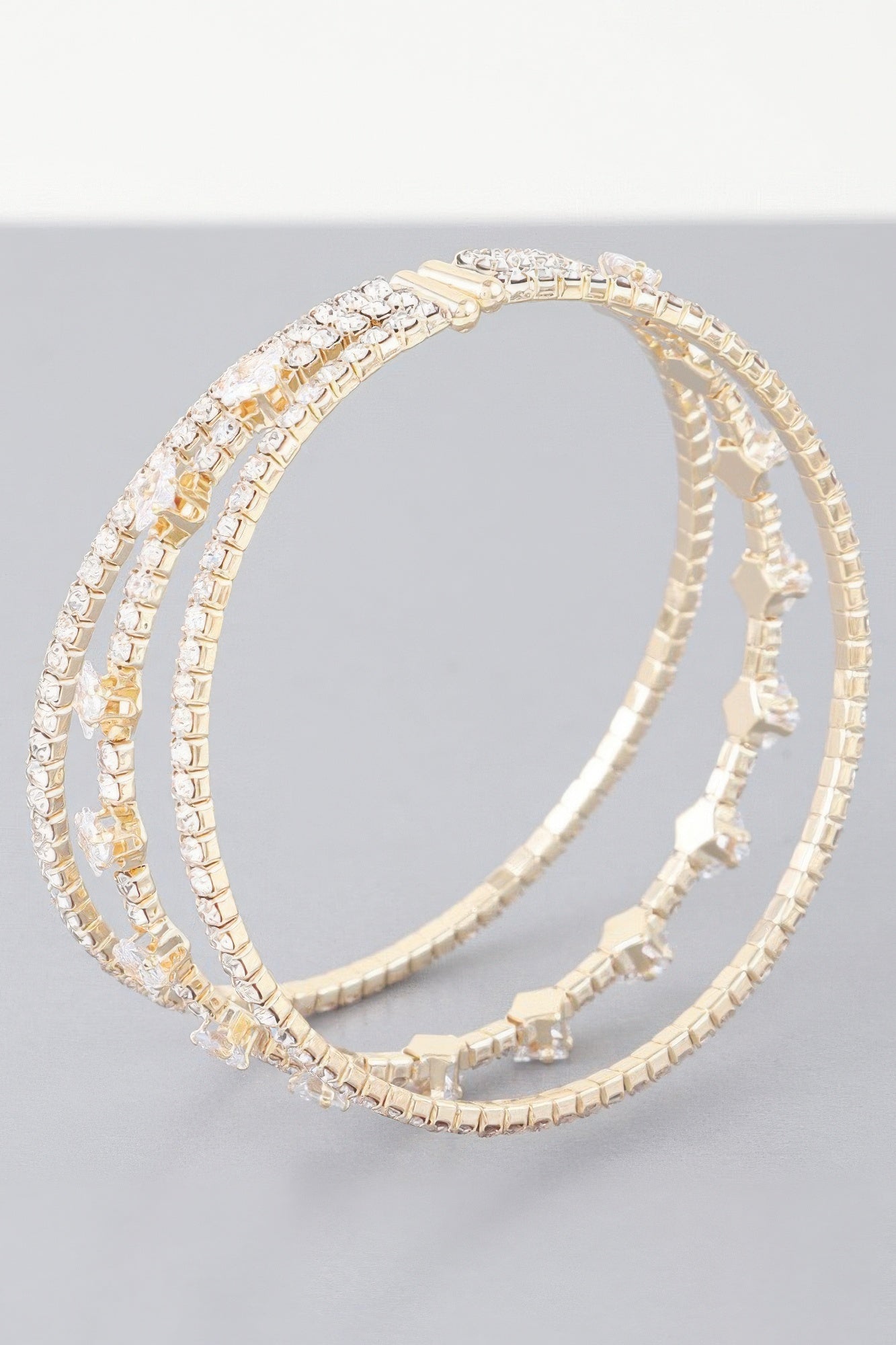 Triple Cubic Zirconia Bracelet | Mixtshop LLC