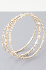 Triple Cubic Zirconia Bracelet | Mixtshop LLC