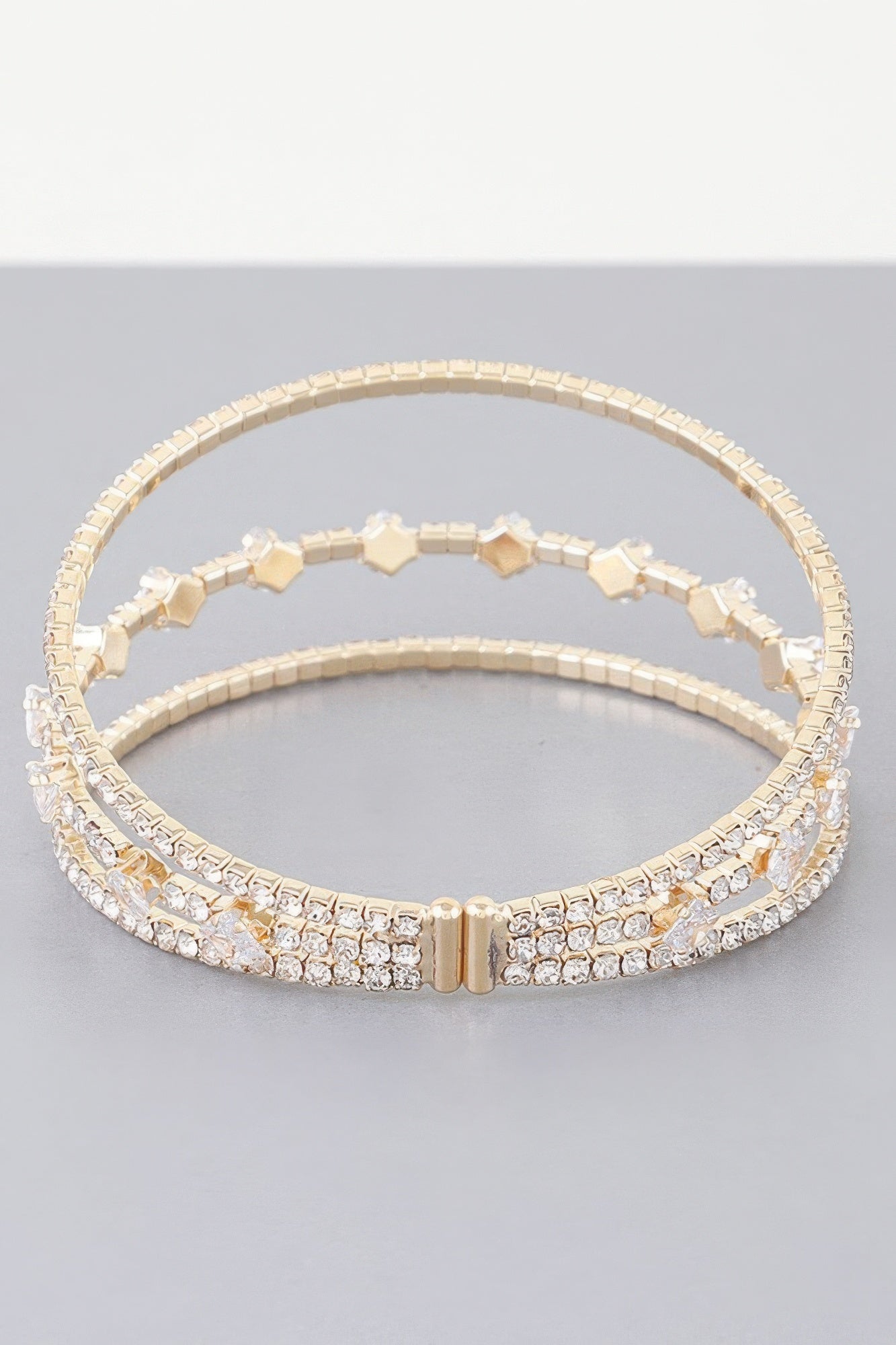 Triple Cubic Zirconia Bracelet | Mixtshop LLC