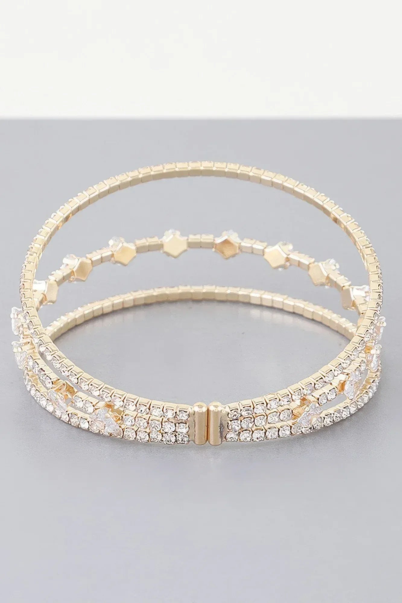 Triple Cubic Zirconia Bracelet | Mixtshop LLC
