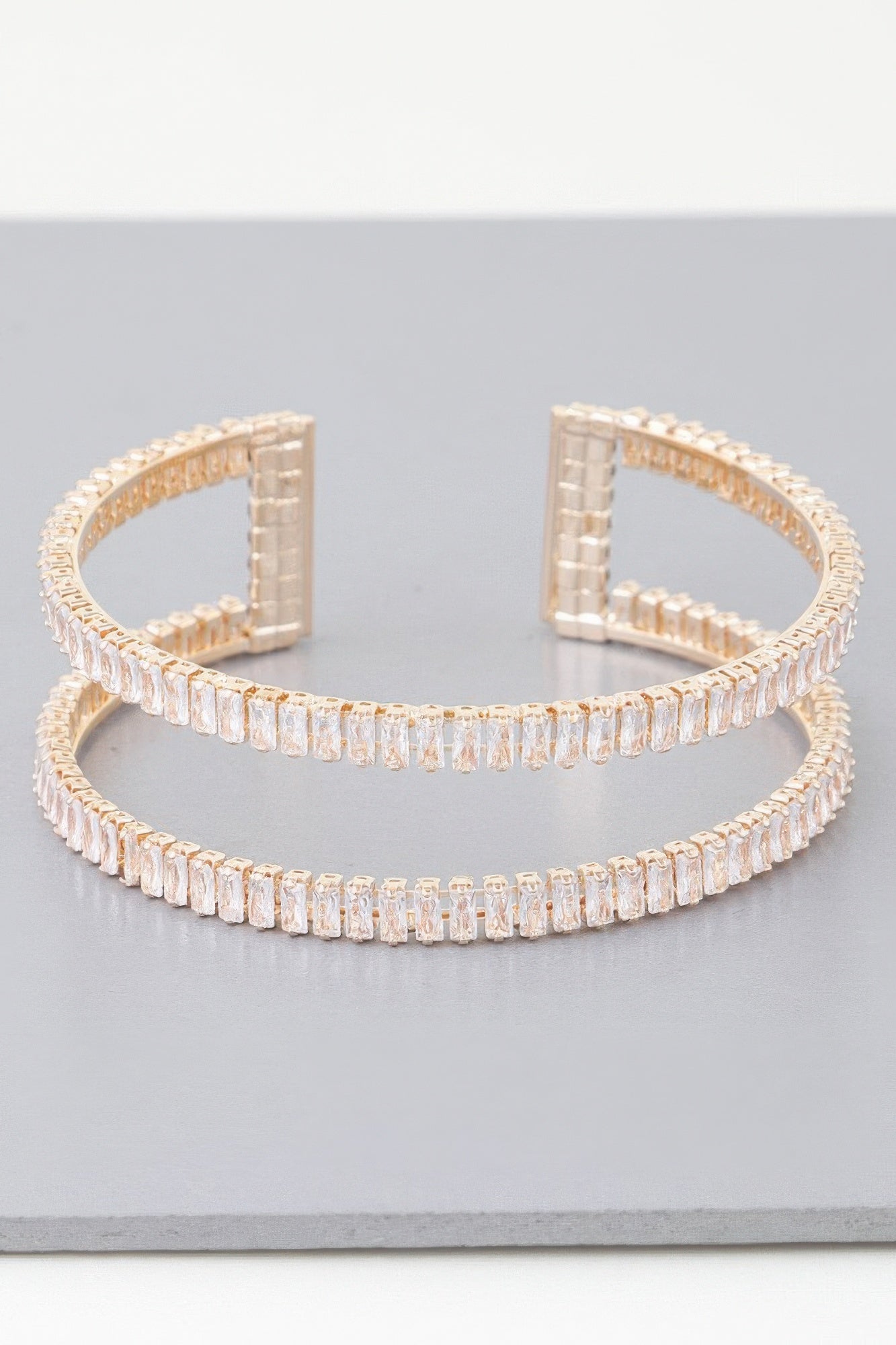 Crystal Cubic Zirconia Bracelet | Mixtshop LLC