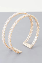 Crystal Cubic Zirconia Bracelet | Mixtshop LLC
