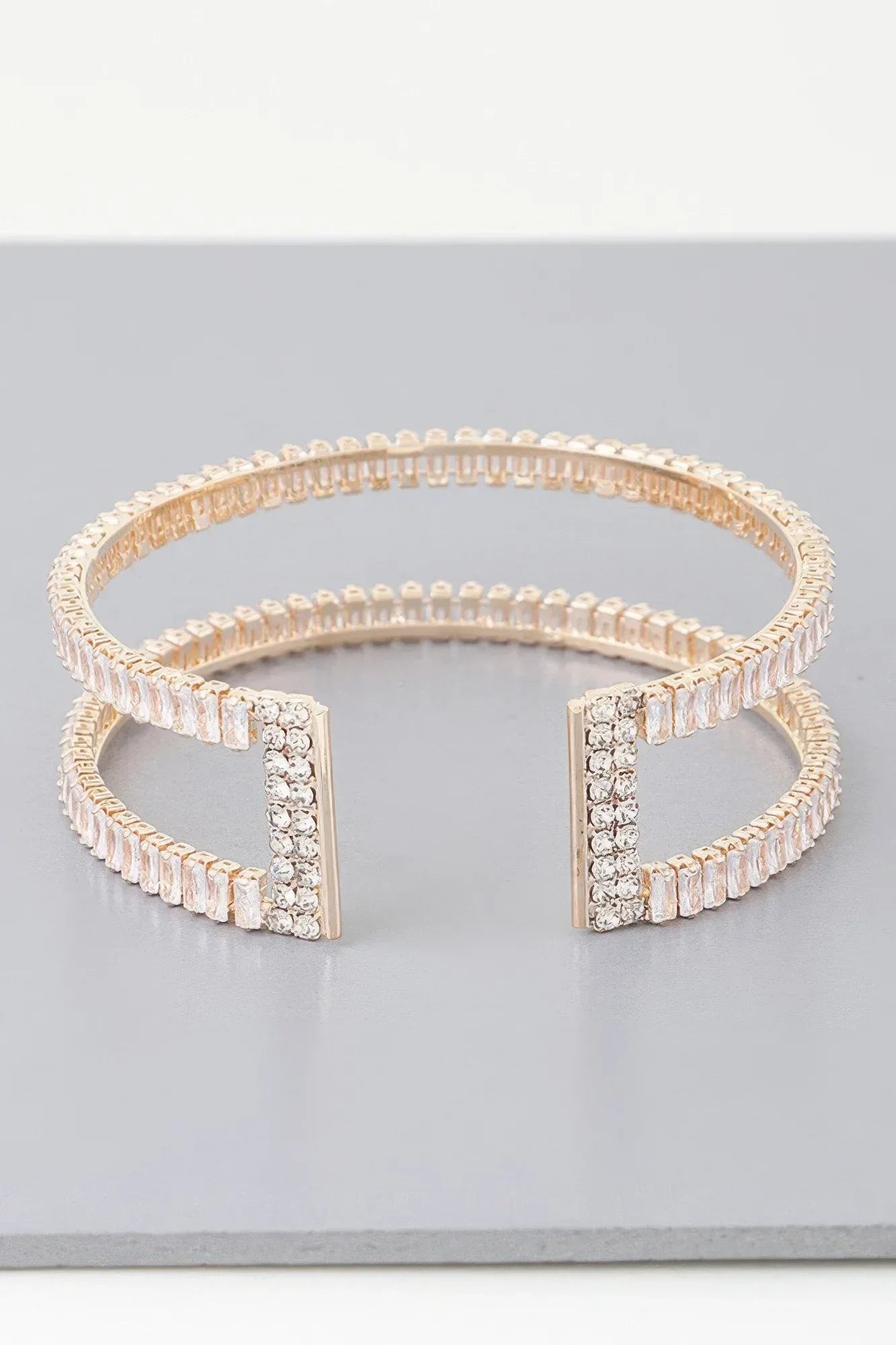 Crystal Cubic Zirconia Bracelet | Mixtshop LLC