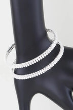 Crystal Cubic Zirconia Bracelet | Mixtshop LLC