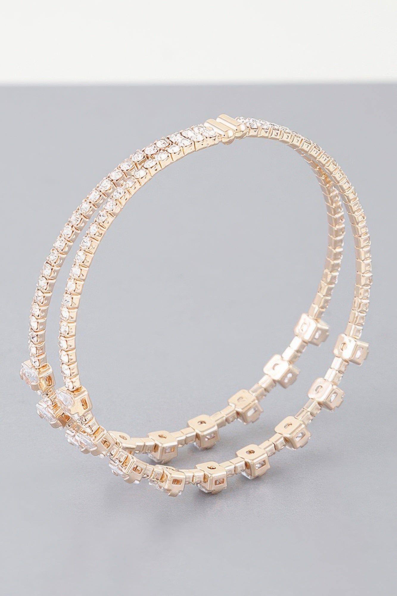 Double Cubic Zirconia Bracelet | Mixtshop LLC