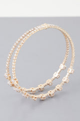 Double Cubic Zirconia Bracelet | Mixtshop LLC