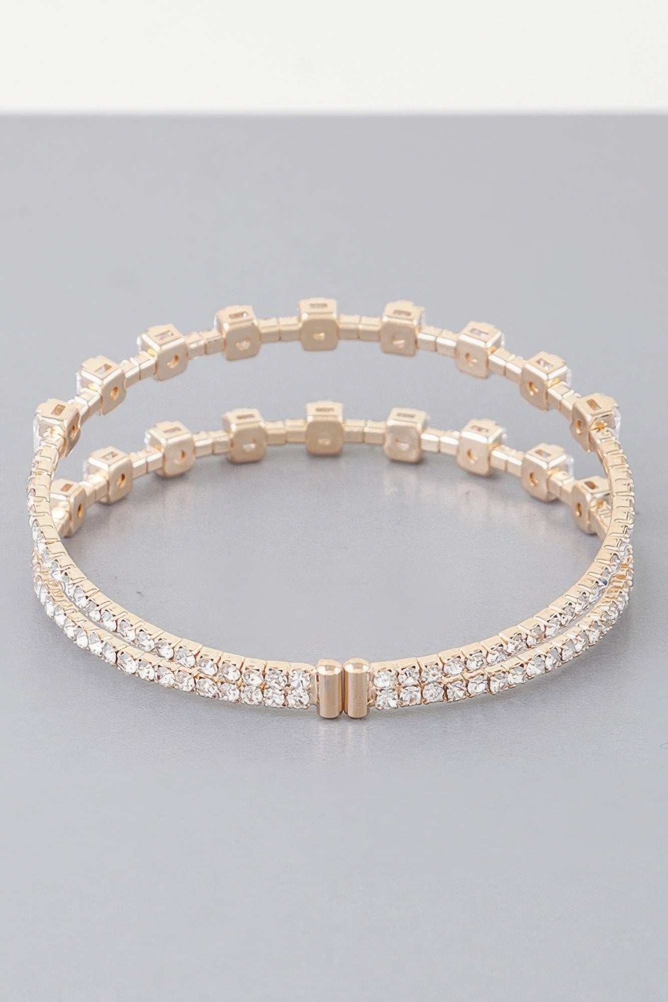 Double Cubic Zirconia Bracelet | Mixtshop LLC
