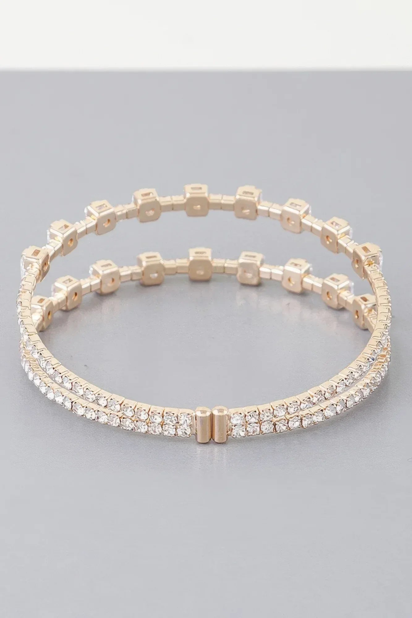 Double Cubic Zirconia Bracelet | Mixtshop LLC