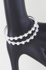 Double Cubic Zirconia Bracelet | Mixtshop LLC