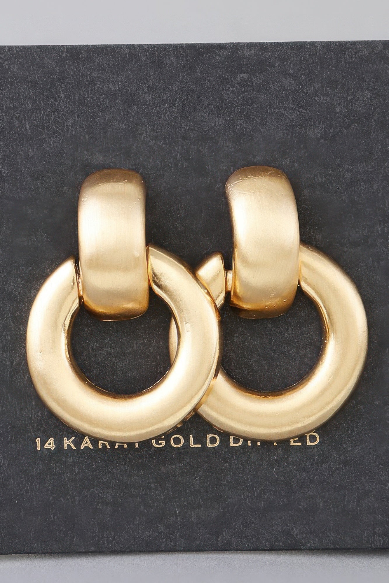 Polished Ring Drop Earrings | Mixtshop LLC