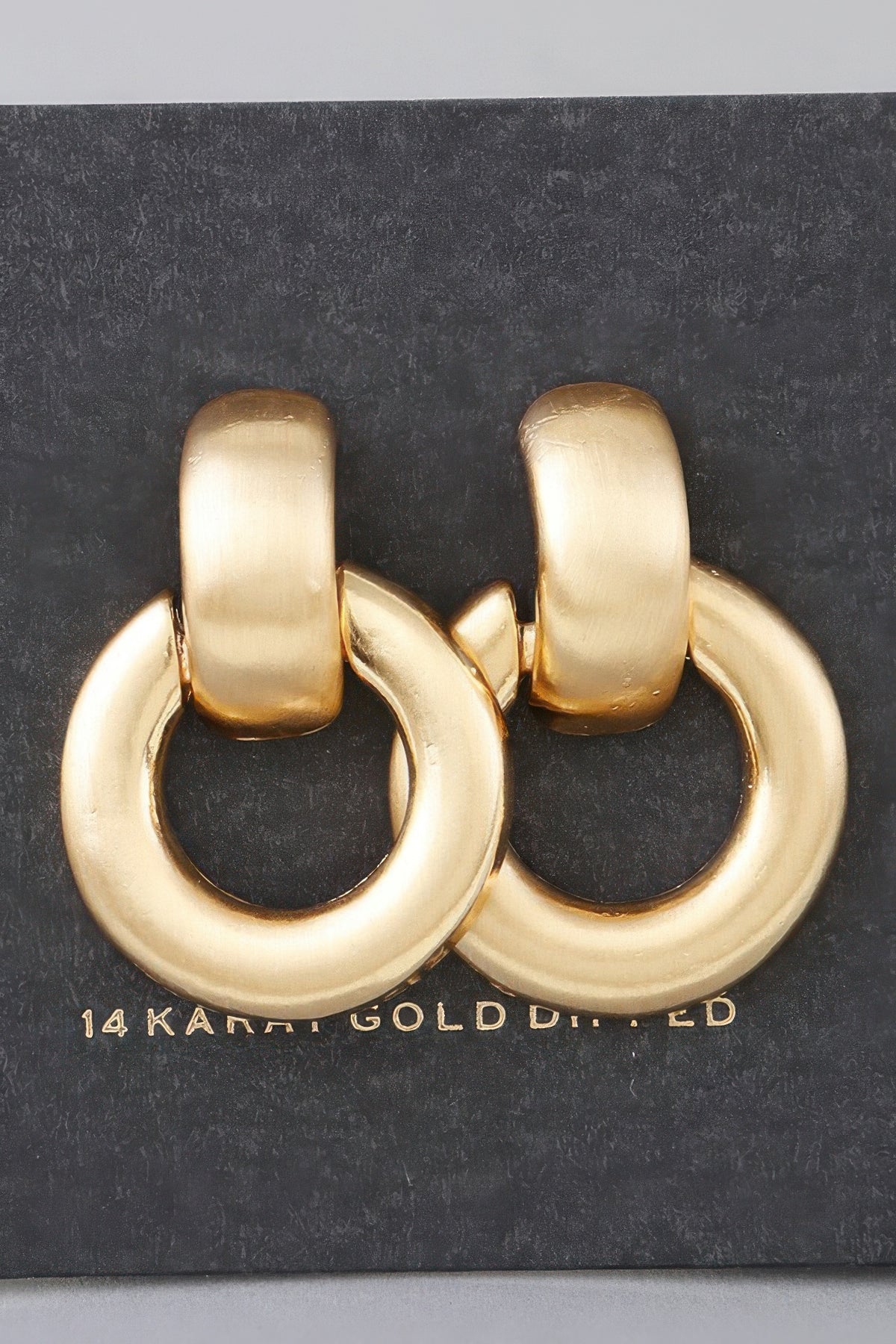 Polished Ring Drop Earrings | Mixtshop LLC