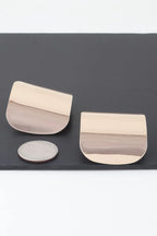 Modern Shiny Plate Earrings | Mixtshop LLC