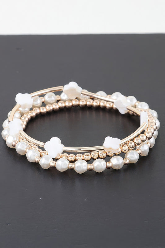 Multi Clover Beaded Bracelet | Mixtshop LLC