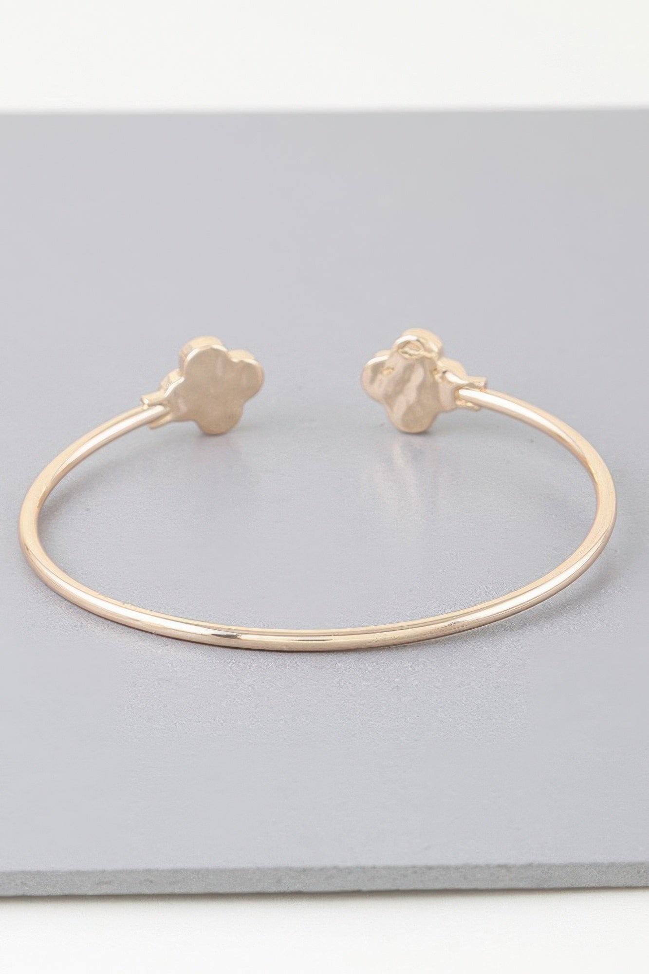 Open Pearled Clover Bracelet | Mixtshop LLC
