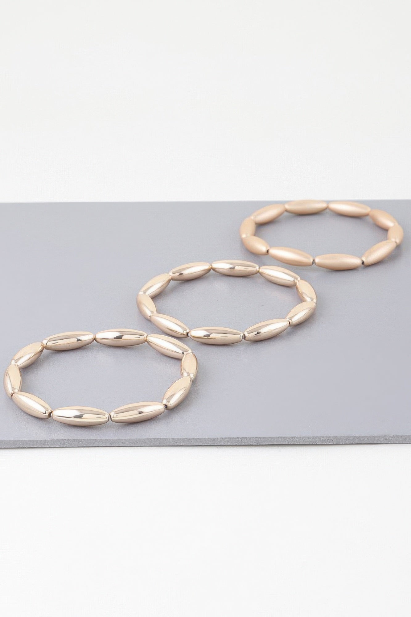 Triple Wide Beaded Cuff Bracelet | Mixtshop LLC