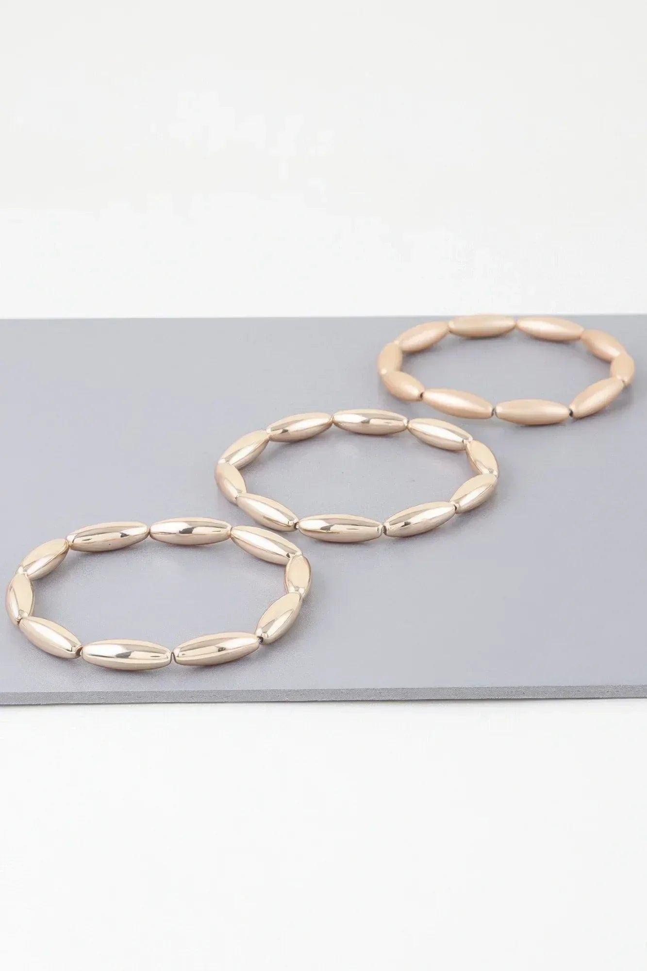 Triple Wide Beaded Cuff Bracelet | Mixtshop LLC