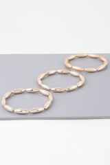 Triple Wide Beaded Cuff Bracelet | Mixtshop LLC