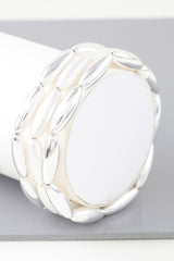 Triple Wide Beaded Cuff Bracelet | Mixtshop LLC