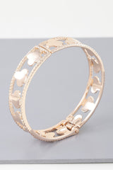 Twisted Open Clover Cuff Bracelet | Mixtshop LLC