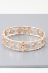 Twisted Open Clover Cuff Bracelet | Mixtshop LLC