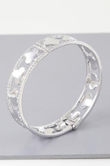 Twisted Open Clover Cuff Bracelet | Mixtshop LLC