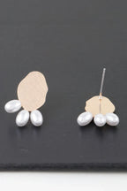Triple Pearled Drop Earrings | Mixtshop LLC