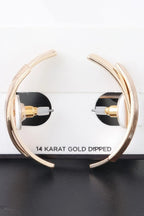 Modern Crossed Paths Earrings | Mixtshop LLC