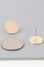 Matte Abstract Disc Earrings | Mixtshop LLC